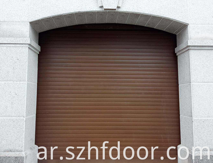 Folding garage door